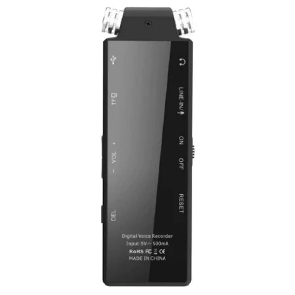 Kb-50 Kingbos Taşınabilir Dijital Ekranlı Voice Recorder 16 GB Ses Kayıt Cihazı Mp3 Dinleme Özelliği - Görsel 2