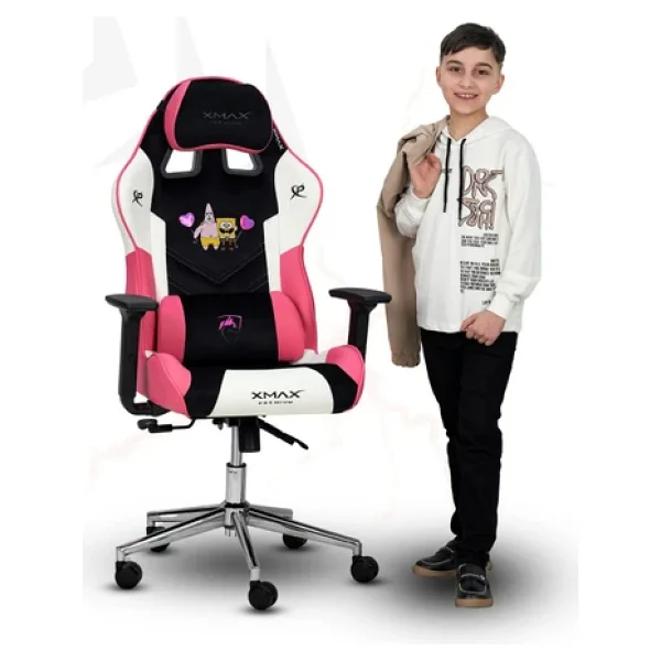 Xmax Mini Rio Sunger Bob Kumaş Çocuk Oyuncu Koltuğu - Görsel 3