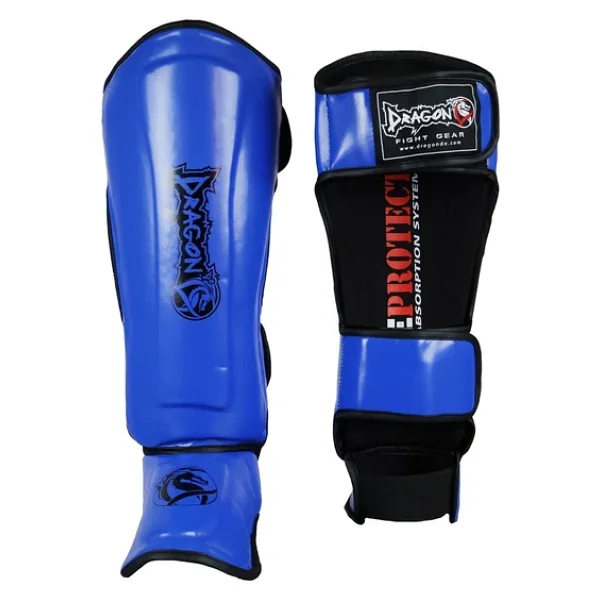 Dragondo 40715-P Kaval Ayak Koruyucu Mavi Profesyonel Kick Boks Kaval Koruyucu - Görsel 3