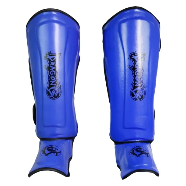 Dragondo 40715-P Kaval Ayak Koruyucu Mavi Profesyonel Kick Boks Kaval Koruyucu - Görsel 4