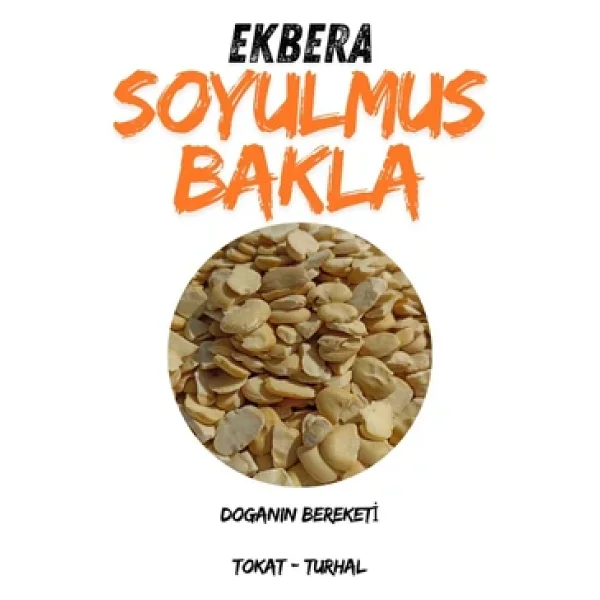 Ekbera Soyulmuş Bakla 1 Kg - Görsel 4