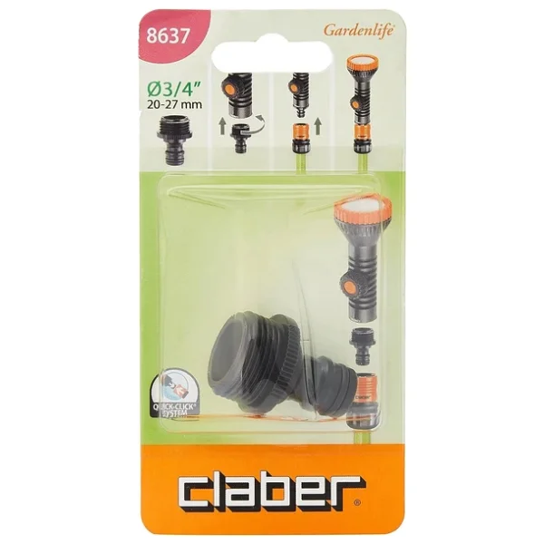 Claber 8637 Sprınkler Adaptörü 3/4" - Görsel 6