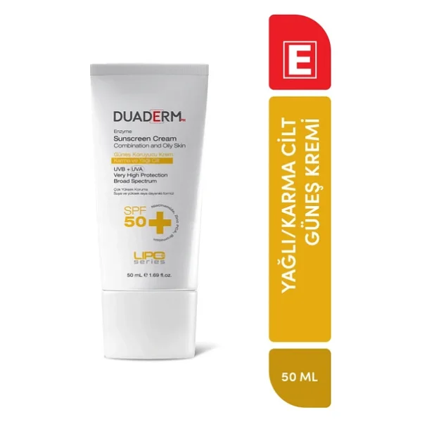 Duaderm Güneş Koruyucu Krem Karma Ve Yağlı Cilt Spf50+ 50 Ml - Görsel 4