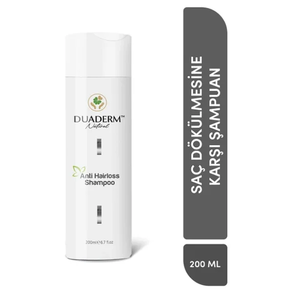 Duaderm Anti Hairloss 200 Ml Saç Dökülmesine Karşı Şampuan - Görsel 4