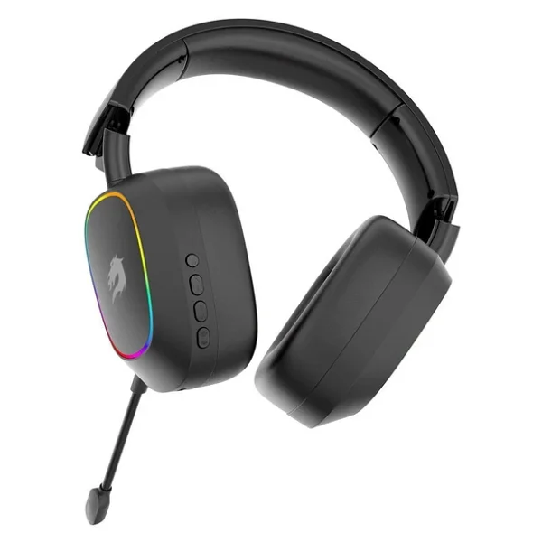 Gamebooster Nemesis Pro Wbh23b Siyah RGB Kablolu/Kablosuz Kulak Üstü Oyuncu Kulaklığı - Görsel 4