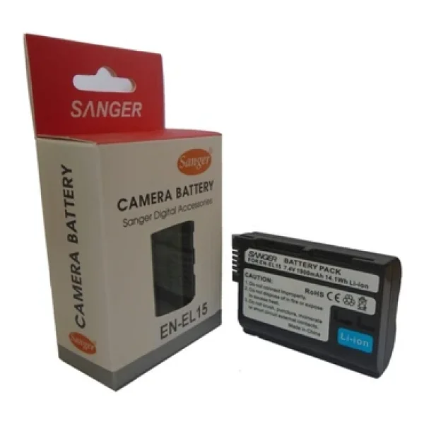 Nikon En-El15 Enel15 Sanger Batarya Pil - Görsel 7