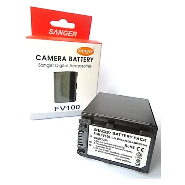 Sanger Np-Fv100 Sony Kamera Batarya - Görsel 3