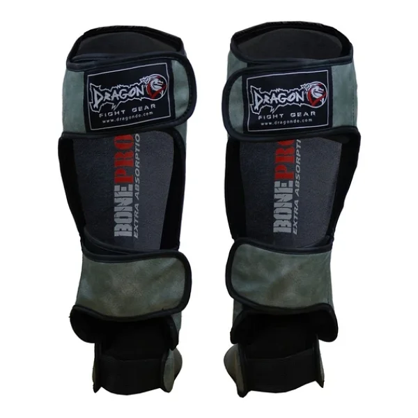 Dragondo 40715-P Kaval Ayak Koruyucu Gri Profesyonel Kick Boks Kaval Koruyucu - Görsel 5
