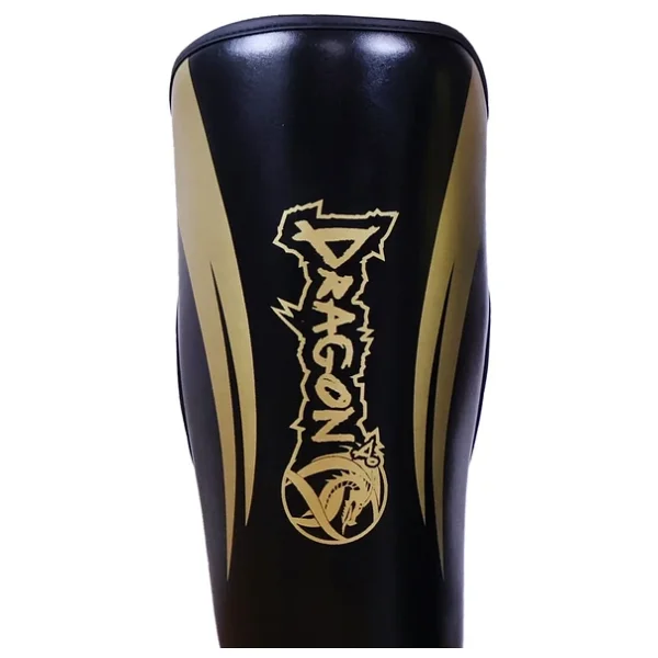 Dragondo 40716-P Kaval Ayak Koruyucu Siyah Gold Kick Boks Kaval Koruyucu - Görsel 6
