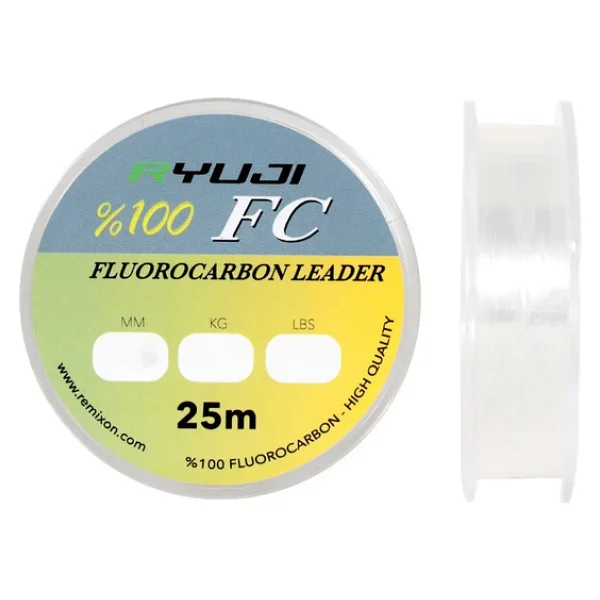 Ryuji Fluoro 25 M 0.14 Mm 1.35 Kg Fluorocarbon Misina - Görsel 3