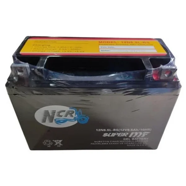 Ncr Akü 12v / 6.5ah Cg Motosiklet Aküsü - Görsel 3