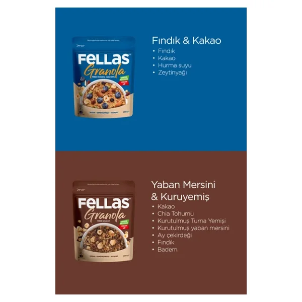 Fellas Granola Süper 5'li Paket - Görsel 2