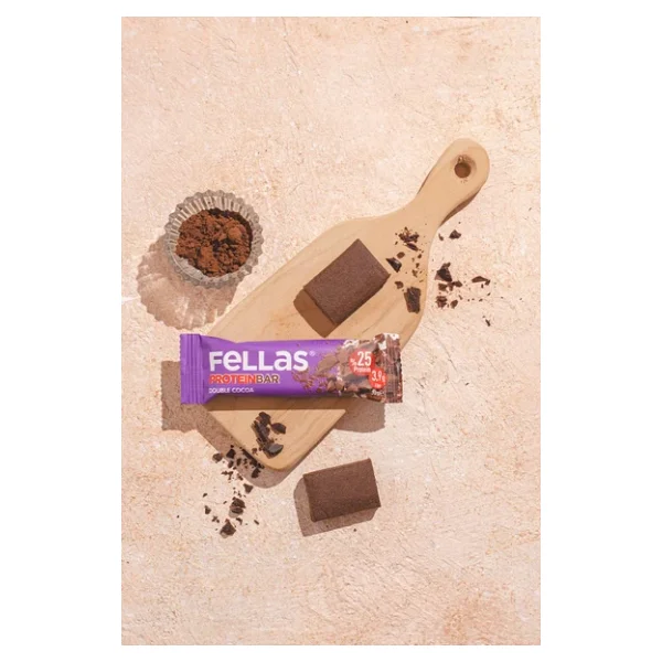 Fellas Duble Kakaolu 32 Gr 12'li Protein Bar - Görsel 4