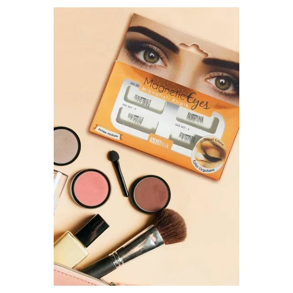 Mara Magnetic Eyes Mıknatıslı Kirpik Extra Yoğun - Görsel 6