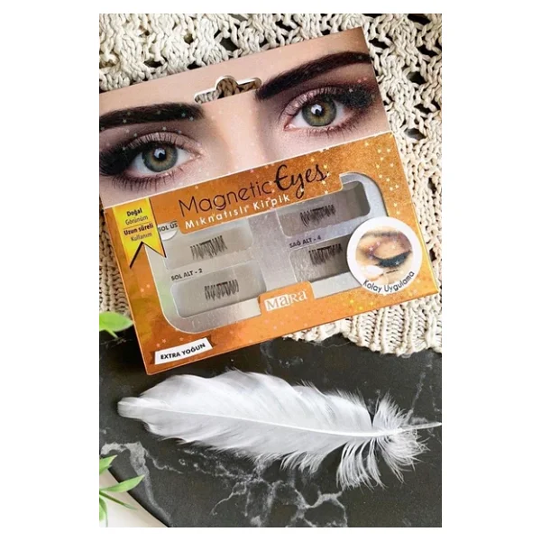 Mara Magnetic Eyes Mıknatıslı Kirpik Extra Yoğun - Görsel 7
