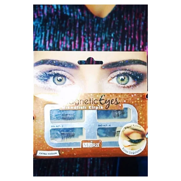 Mara Magnetic Eyes Mıknatıslı Kirpik Extra Yoğun - Görsel 3
