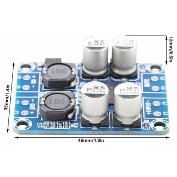 Aek-Tech Xh-M313 Tpa3118 Sop-16 Mono Dijital Güç Amplifikatörü Amplifier Board 30w 60w - Görsel 6
