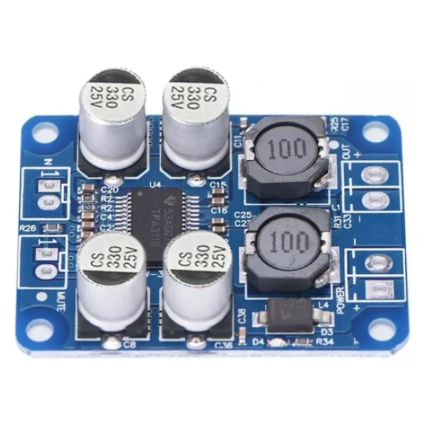Aek-Tech Xh-M313 Tpa3118 Sop-16 Mono Dijital Güç Amplifikatörü Amplifier Board 30w 60w - Görsel 4