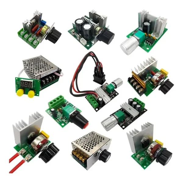 Aek-Tech 4000w Scr Elektronik Voltaj Regülatör Modülü Yüksek Güç - Görsel 8