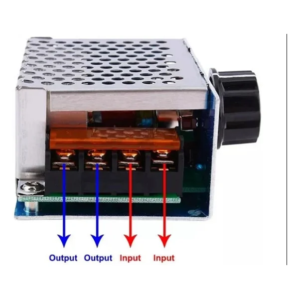 Aek-Tech 4000w Scr Elektronik Voltaj Regülatör Modülü Yüksek Güç - Görsel 7