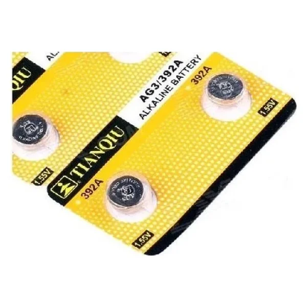 Tianqiu Ag3 Lr41h/392a 10'lu Alkalin Düğme Pil - Görsel 5