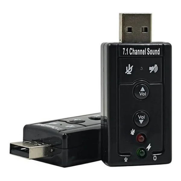 Wozlo 7.1 Virtual 3d USB Ses Kartı - Görsel 2