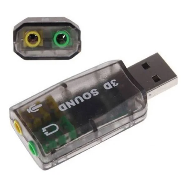 Wozlo 5.1 Virtual 3d USB Ses Kartı - Görsel 2