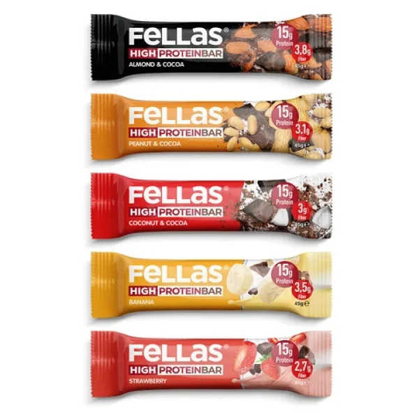 Fellas Yüksek Protein Bar 5'li Deneme Paketi - Görsel 2