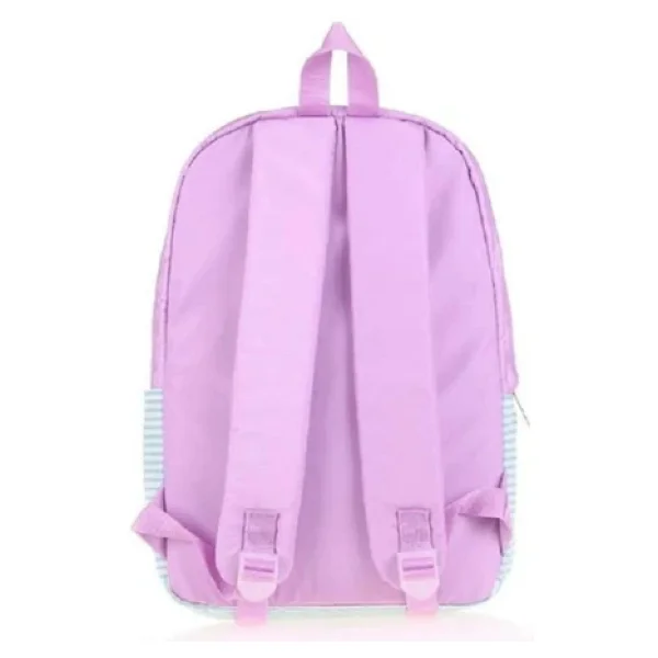 Kaukko K1493 Soft Floral Violet Okul Sırt Çantası - Görsel 6