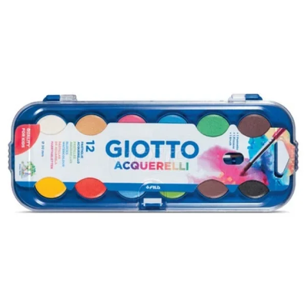 Giotto Acquerelli 30 Mm 12'li Sulu Boya - Görsel 3