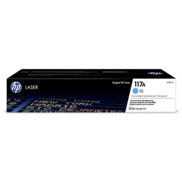 Hp 117a W2071a Mavi Toner - Görsel 8