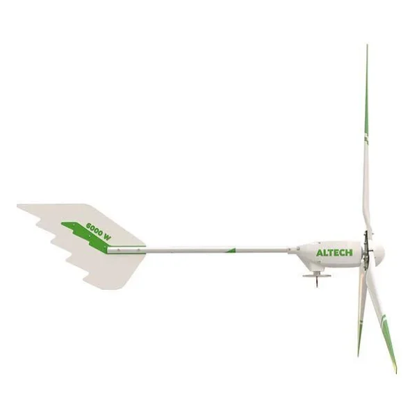 Teknovasyon Arge Altech Boreas 6000 - 6 Kw On-Grid Volt Yatay Rüzgar Türbini - Görsel 6