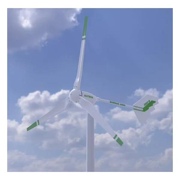 Teknovasyon Arge Altech Boreas 2000 - 2 Kw 48 Volt Yatay Rüzgar Türbini - Görsel 5