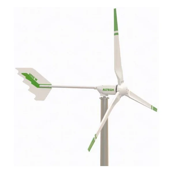Teknovasyon Arge Altech Boreas 2000 - 2 Kw 48 Volt Yatay Rüzgar Türbini - Görsel 4