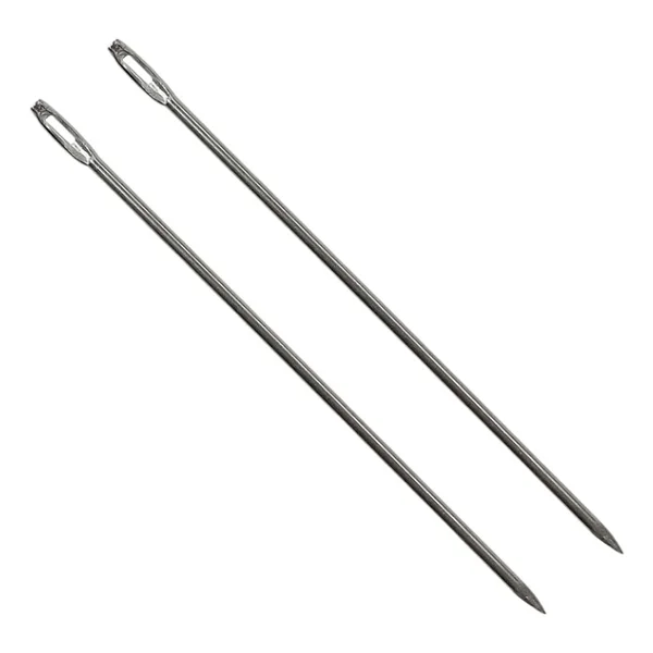 Metal Çuvaldız 15cm Yorgan İğnesi No7 Kalın Dikiş İğne Mil Tığ -2 Adet - Görsel 5