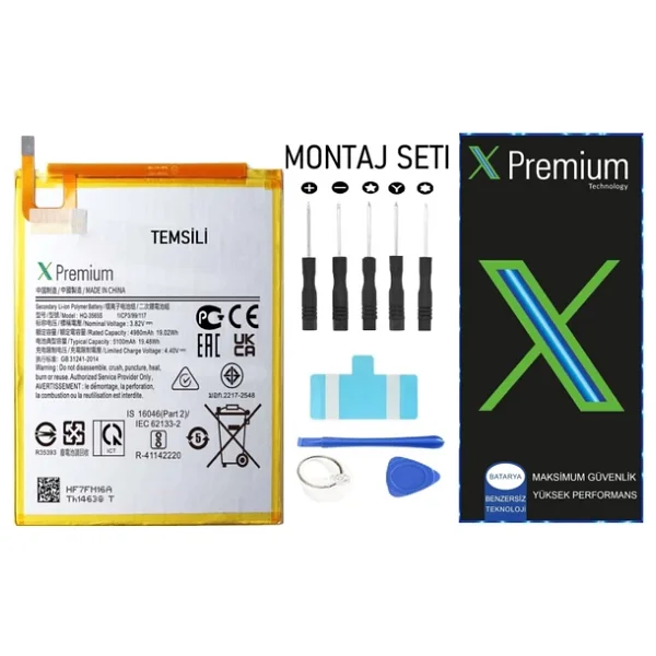 Xpremium Samsung Galaxy Tab A9 Plus Sm-X210 Batarya Pil Süper Yüksek Kalite - Görsel 3