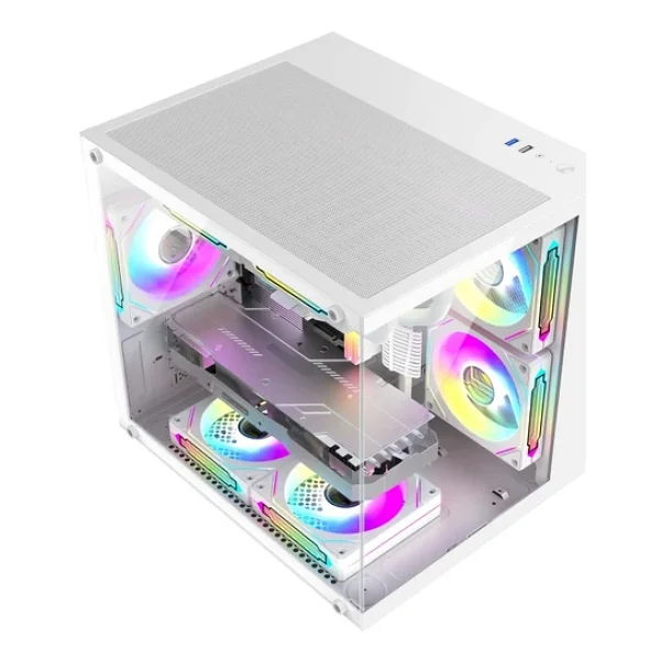 Xaser Eco X70 Ryzen 5 5500 16gb RAM 512gb M.2 Nvme SSD 8gb Rtx5060 Oyuncu Masaüstü Bilgisayarı - Görsel 5