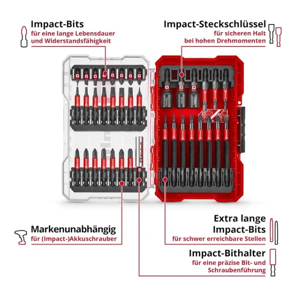 Einhell Bits Uç Set 38 Parça 109250 - Görsel 5
