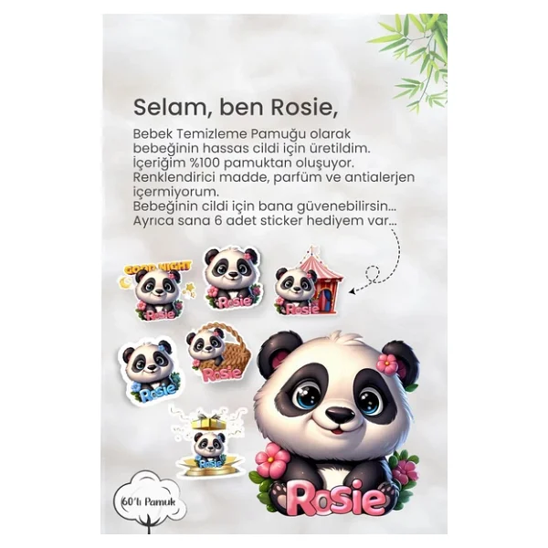 Selsil 500 Gr, Silikonize Mastik, Beyaz 11 Al 9 Öde Ve Rosie Pamuk - Görsel 6