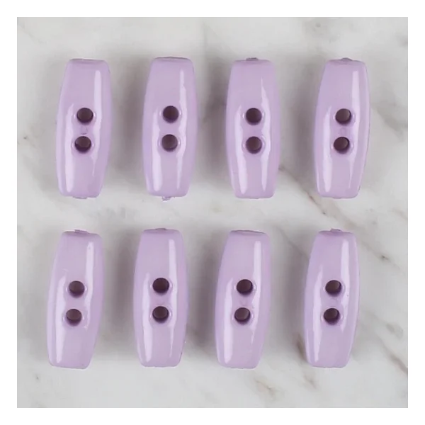 Loren Crafts Lila 8 Li Çoban Düğmesi - 60 - Görsel 2