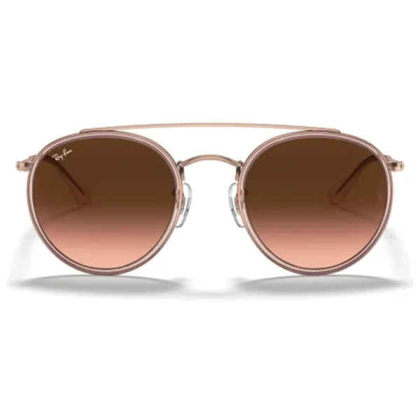 Ray-Ban Round 3647n 9069a5 Copper-Brown Güneş Gözlüğü - Görsel 9