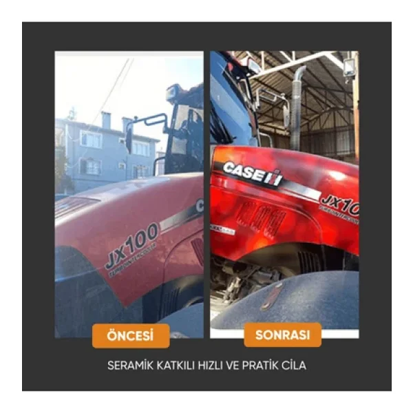 Smx Seramik Katkılı Hızlı Ve Pratik Cila 750ml. + Demir Tozu & Jant Temizleyici 500 Ml - Görsel 4