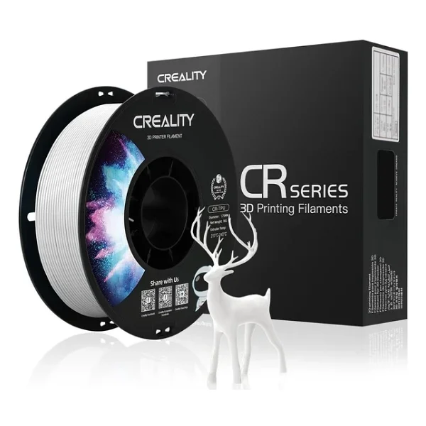 Creality Cr-Tpu 1.75 Mm 1 Kg Beyaz Filament - Görsel 3
