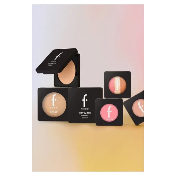 Flormar Yüksek Pigmentli & Yarı Mat 098 Medium Natural Beige 11 Gr Kompakt Pudra - Görsel 9