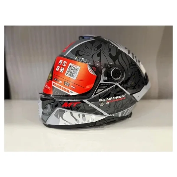 Mt Thunder 4 Sv Rainforest Full Face Motor Kaskı - Görsel 5
