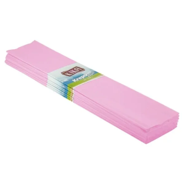 Açık Pembe Krapon Kağıdı 50x200 Cm 10'lu Paket - Görsel 2