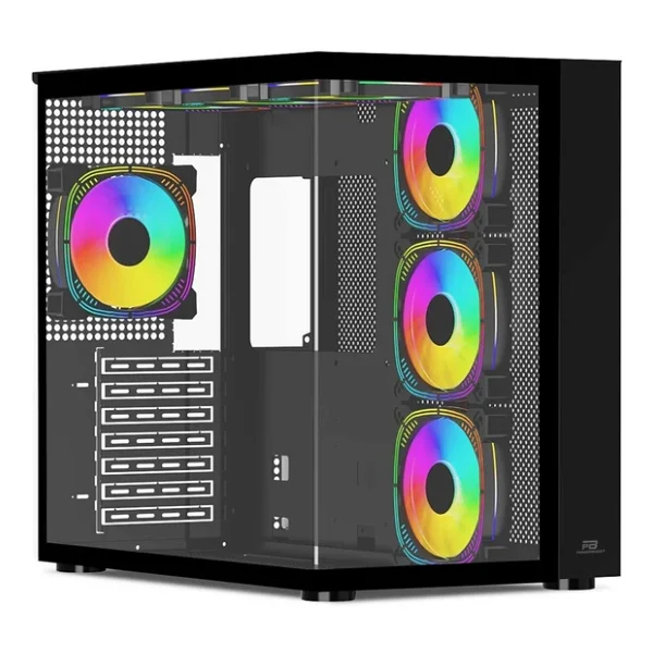 Power Boost Pb-Ss02b Argb Fanlı Siyah Atx Oyuncu Kasası - Görsel 8