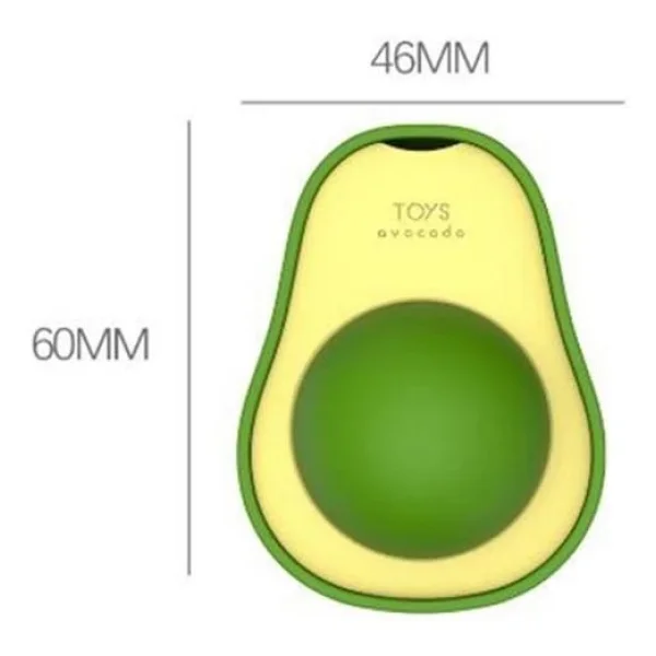Buffer Avokado Model Yapışkanlı Kedi Oyuncağı Yenilebilir Kedi Nanesi Otu - Görsel 5