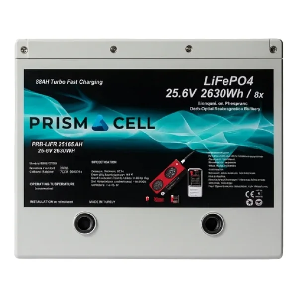 Prismacell 25.6v 105ah Lifepo4 Akü Solar & Marin - Görsel 3
