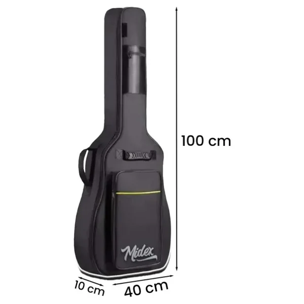 Midex Cs-99 Case Klasik Gitar Çantası Gigbag Kalın (Capo Hediye) - Görsel 3